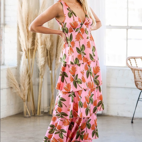 palms springs maxi dress - Picture 2 of 4
